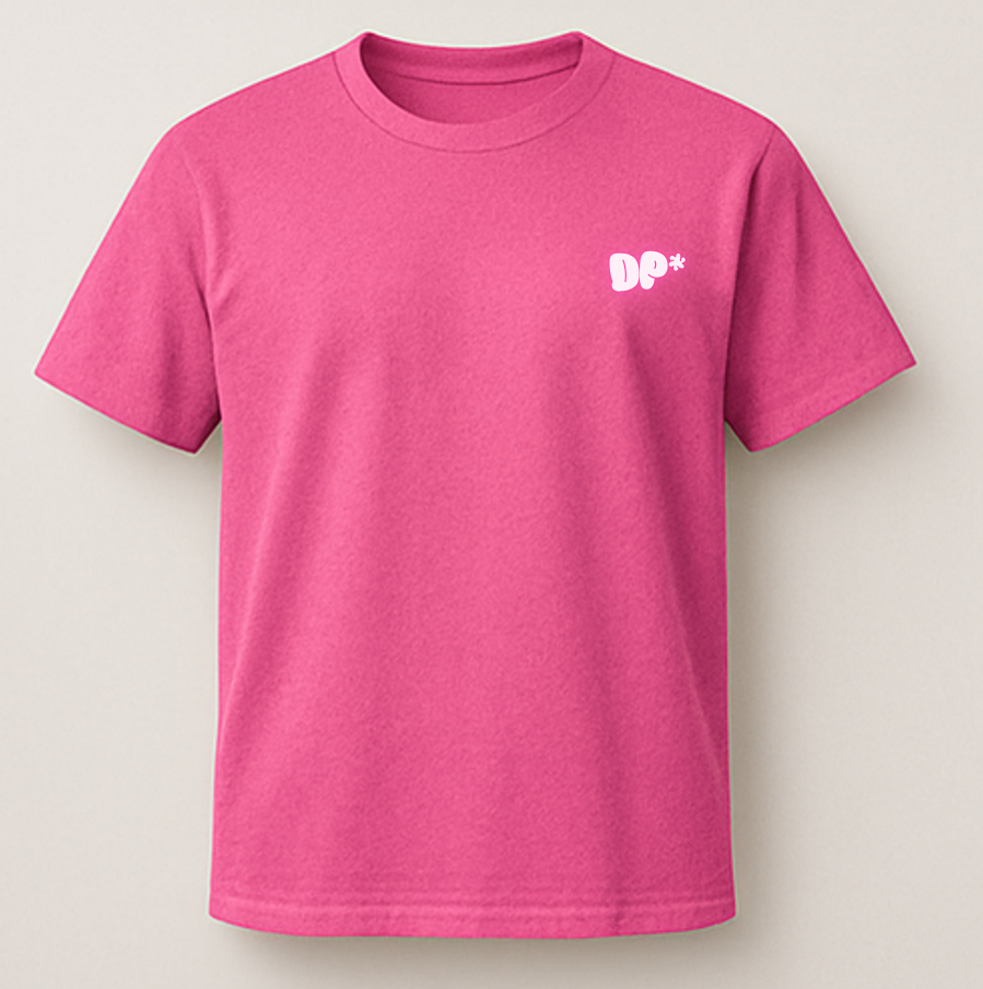 T-Shirt Mixte Fuchsia DUMP Collection "Les Marches De L'Éther"