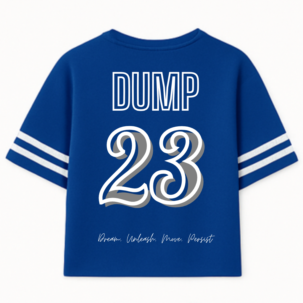 Maillot 23 Oversize Mixte Bleu