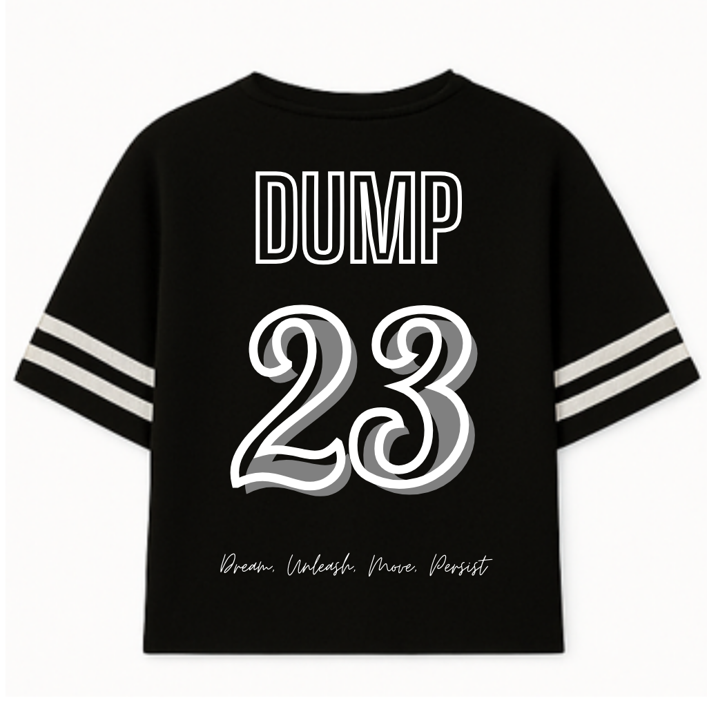 Maillot 23 Oversize Mixte Noir