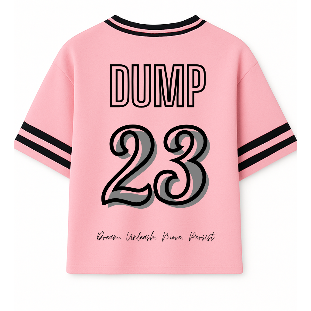 Maillot 23 Oversize Mixte Rose