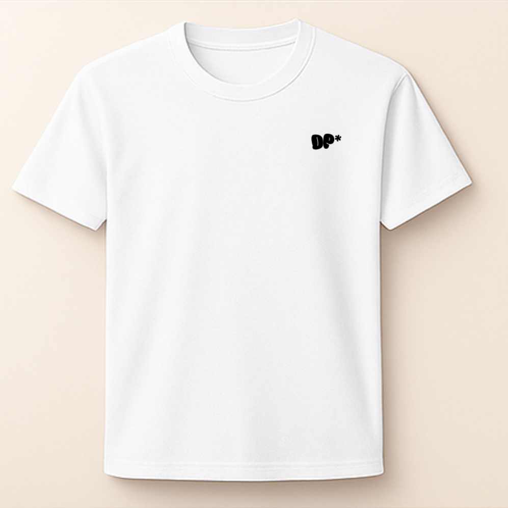 T-Shirt Mixte Blanc DUMP Collection "Les Marches De L'Éther"